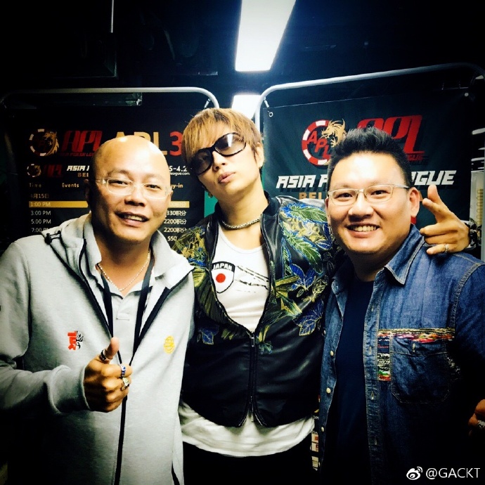 GACKT OFFICIAL WEIBO, GACKT, GACKT Italia, GACKT 2017, GACKT